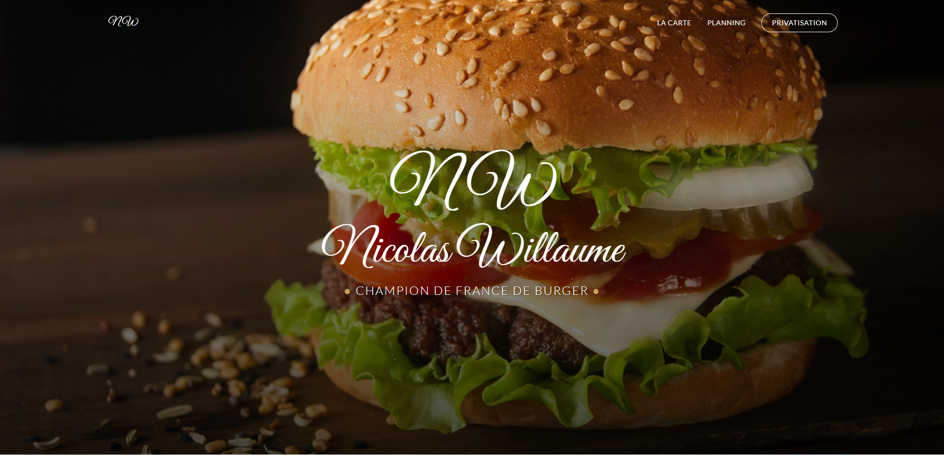 Image du projet NW Burger